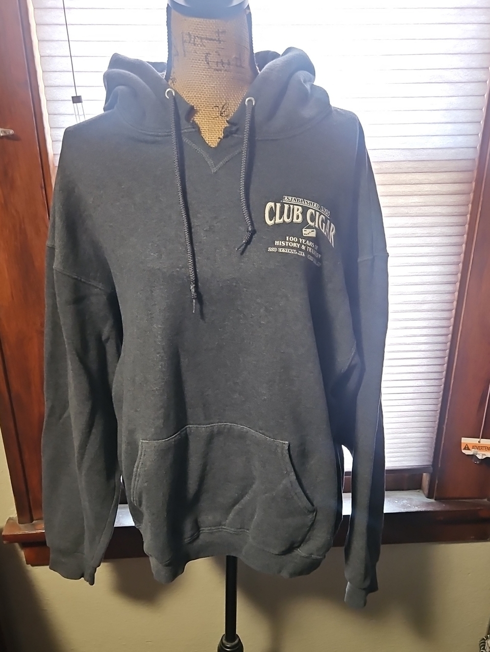 Dark Gray Hoodie Sweatshirt